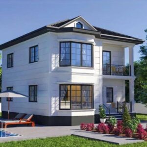 Klasik Çelik Konstrüksiyon Villa