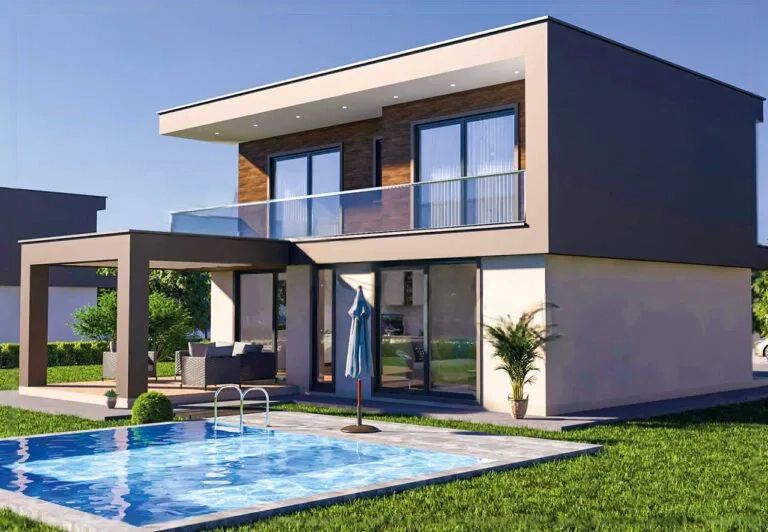 Modern Çelik Konstrüksiyon Villa - Görsel 2