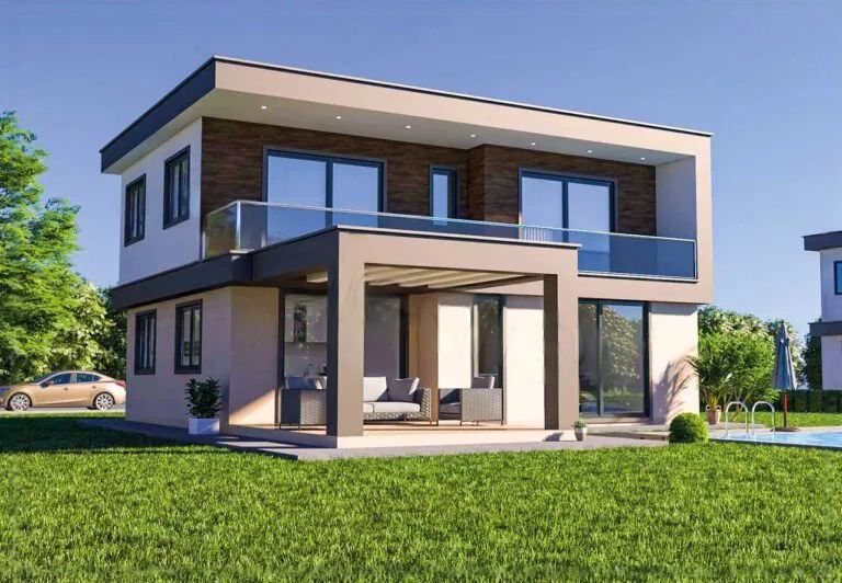 Modern Çelik Konstrüksiyon Villa - Görsel 3